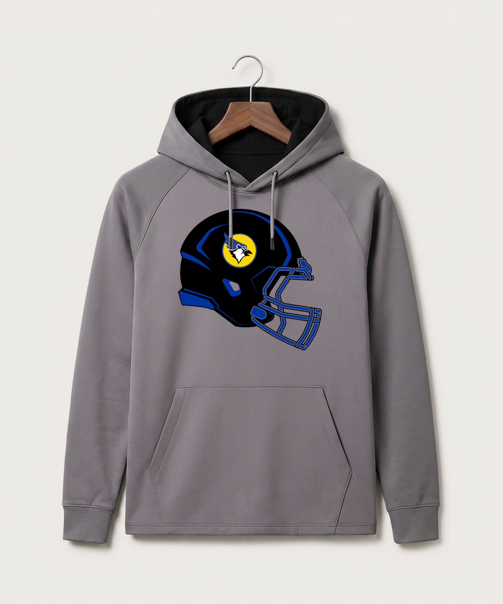 Waseca High School Football (Boys) - Gray Hoodie - Full Front