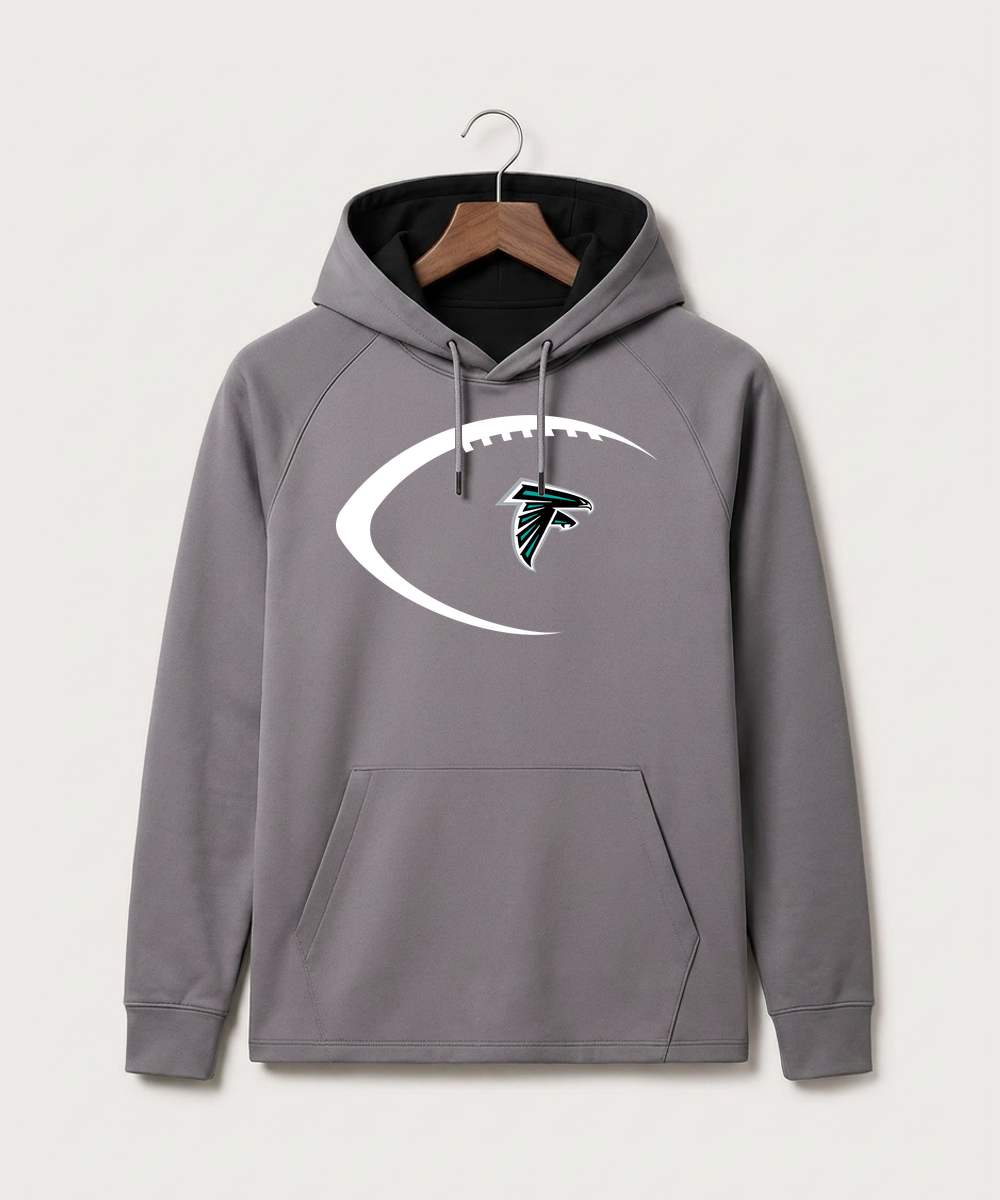 Fillmore Central High School Football (Boys) - Gray Hoodie - Full Front