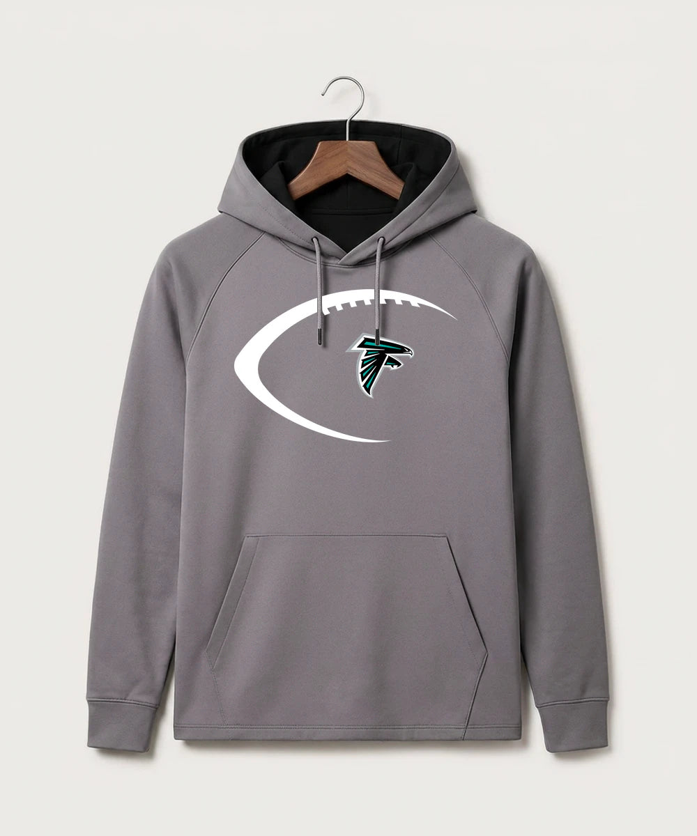 Fillmore Central High School Football (Boys) - Gray Hoodie - Full Front