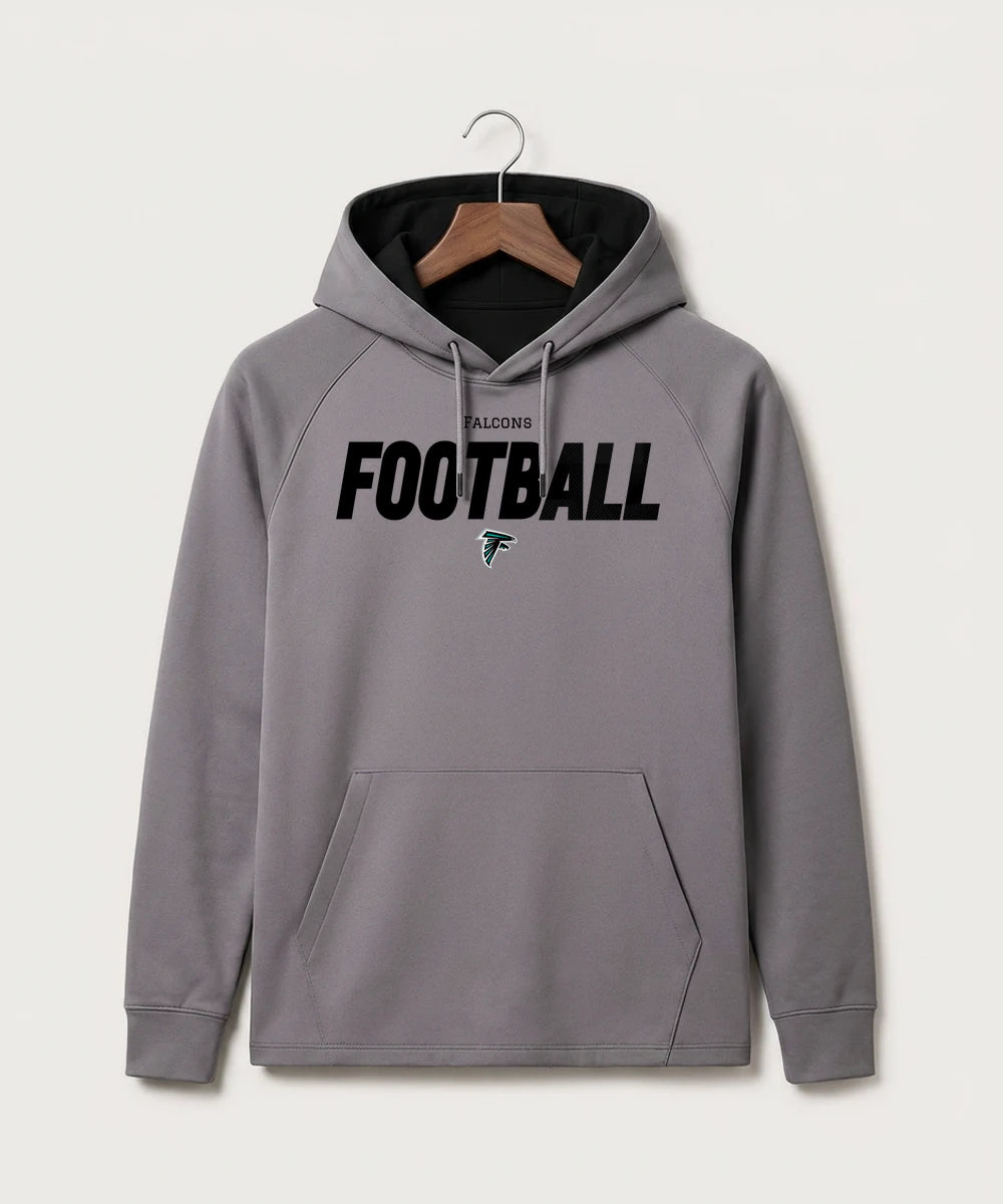 Fillmore Central High School Football (Boys) - Gray Hoodie - Full Front