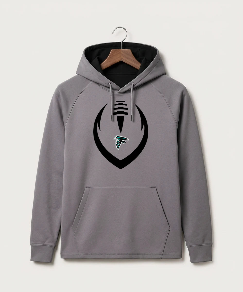 Fillmore Central High School Football (Boys) - Gray Hoodie - Full Front