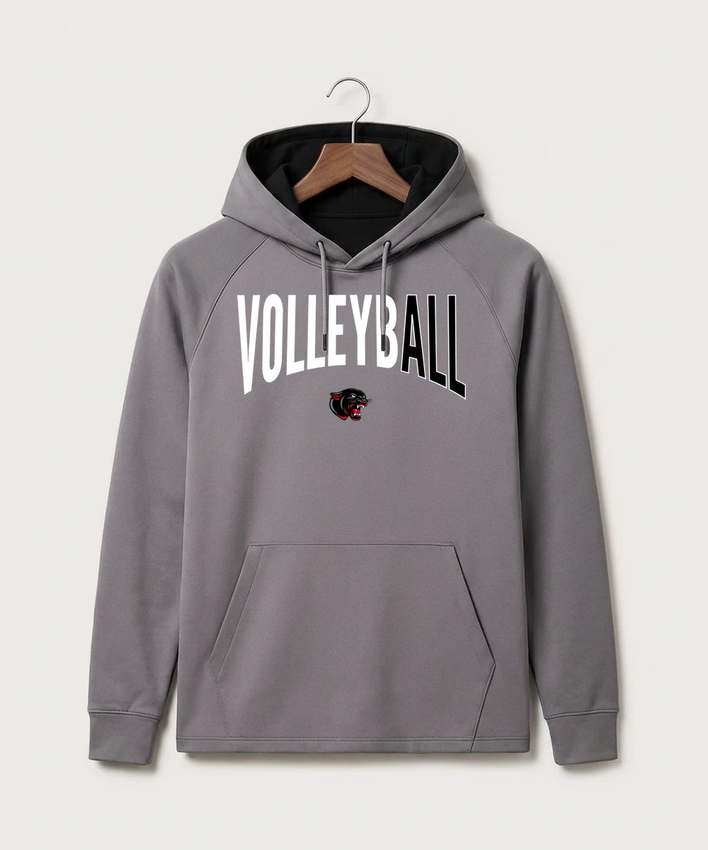 Tracy-Milroy-Balaton High School Volleyball (Girls) - Gray Hoodie - Full Front