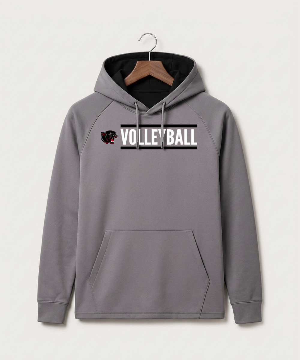Tracy-Milroy-Balaton High School Volleyball (Girls) - Gray Hoodie - Full Front