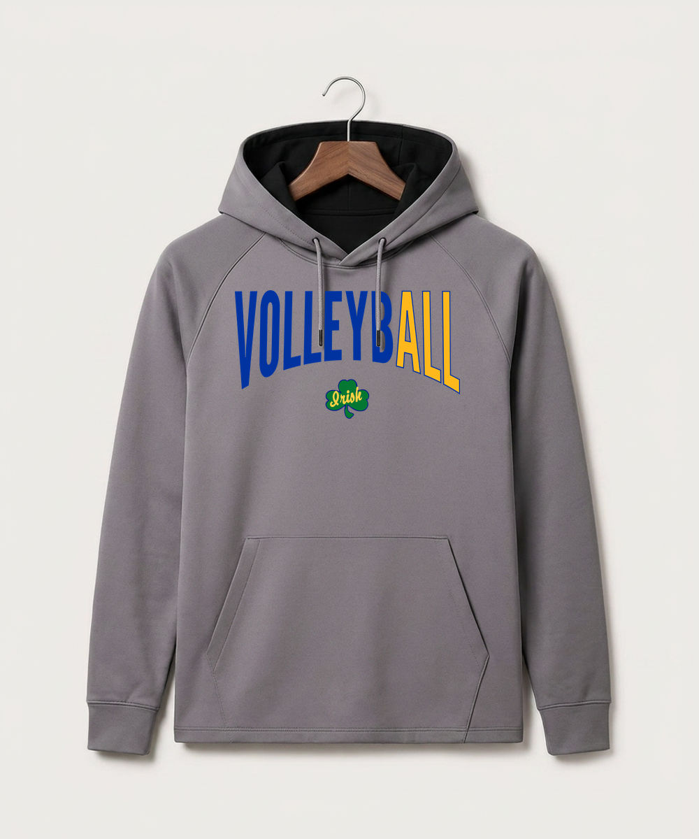 Rosemount High School Volleyball (Girls) - Gray Hoodie - Full Front