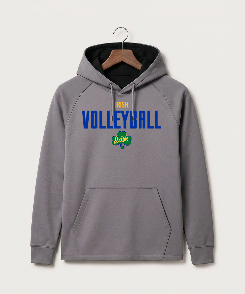 Rosemount High School Volleyball (Girls) - Gray Hoodie - Full Front