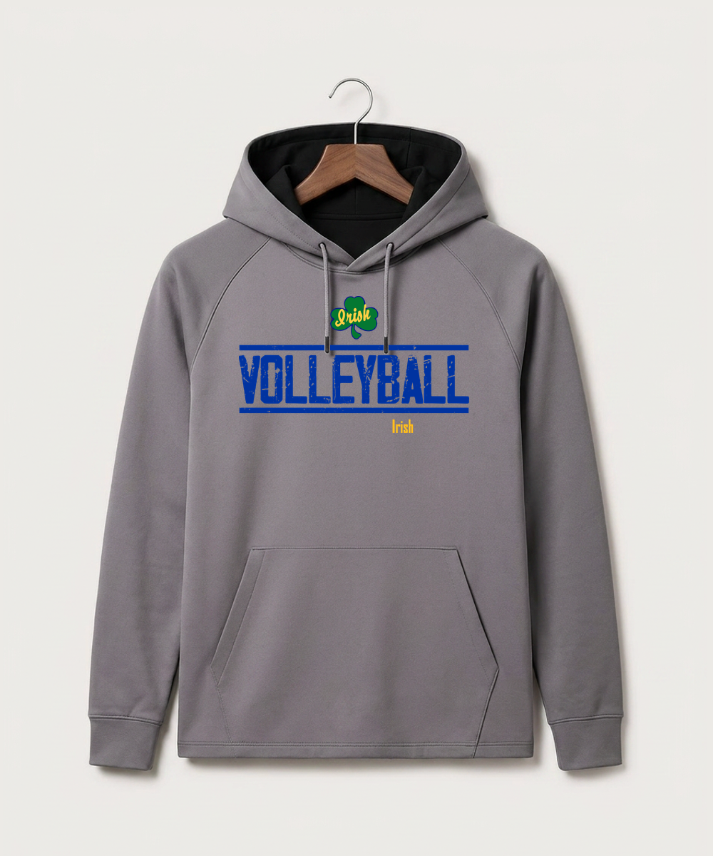 Rosemount High School Volleyball (Girls) - Gray Hoodie - Full Front