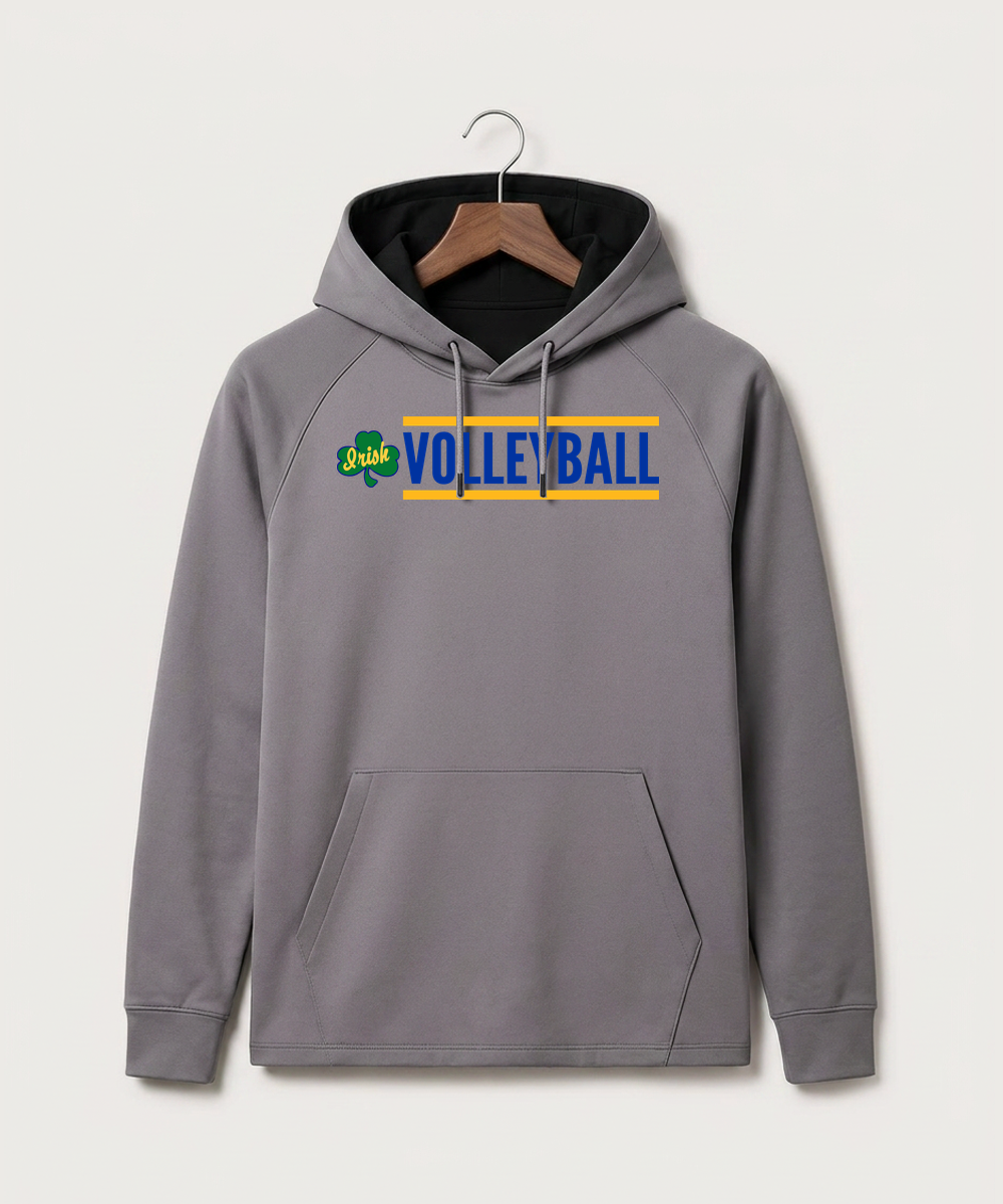 Rosemount High School Volleyball (Girls) - Gray Hoodie - Full Front