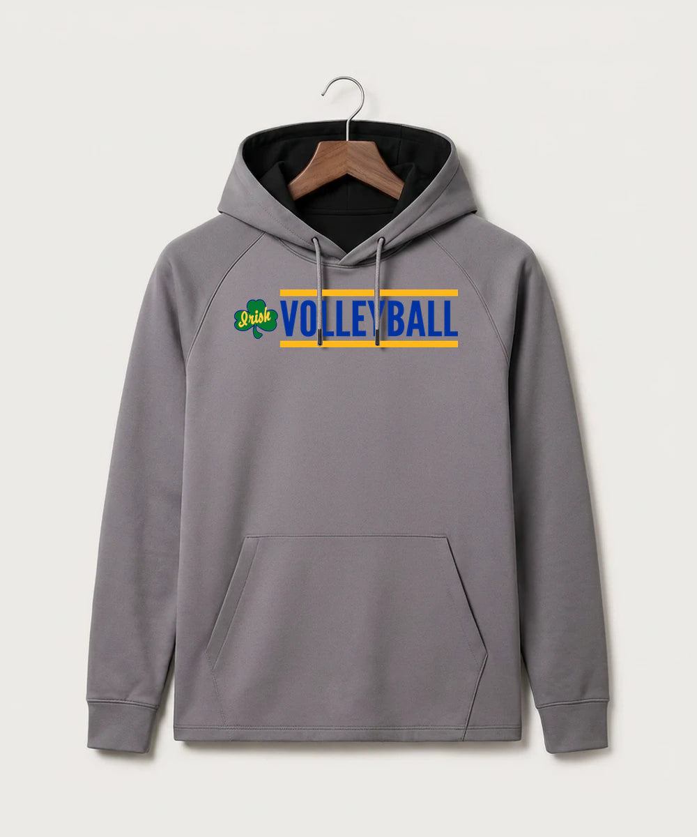 Rosemount High School Volleyball (Girls) - Gray Hoodie - Full Front