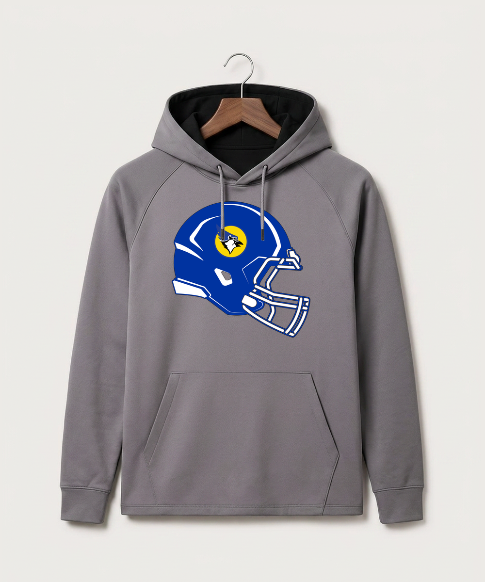 Waseca High School Football (Boys) - Gray Hoodie - Full Front