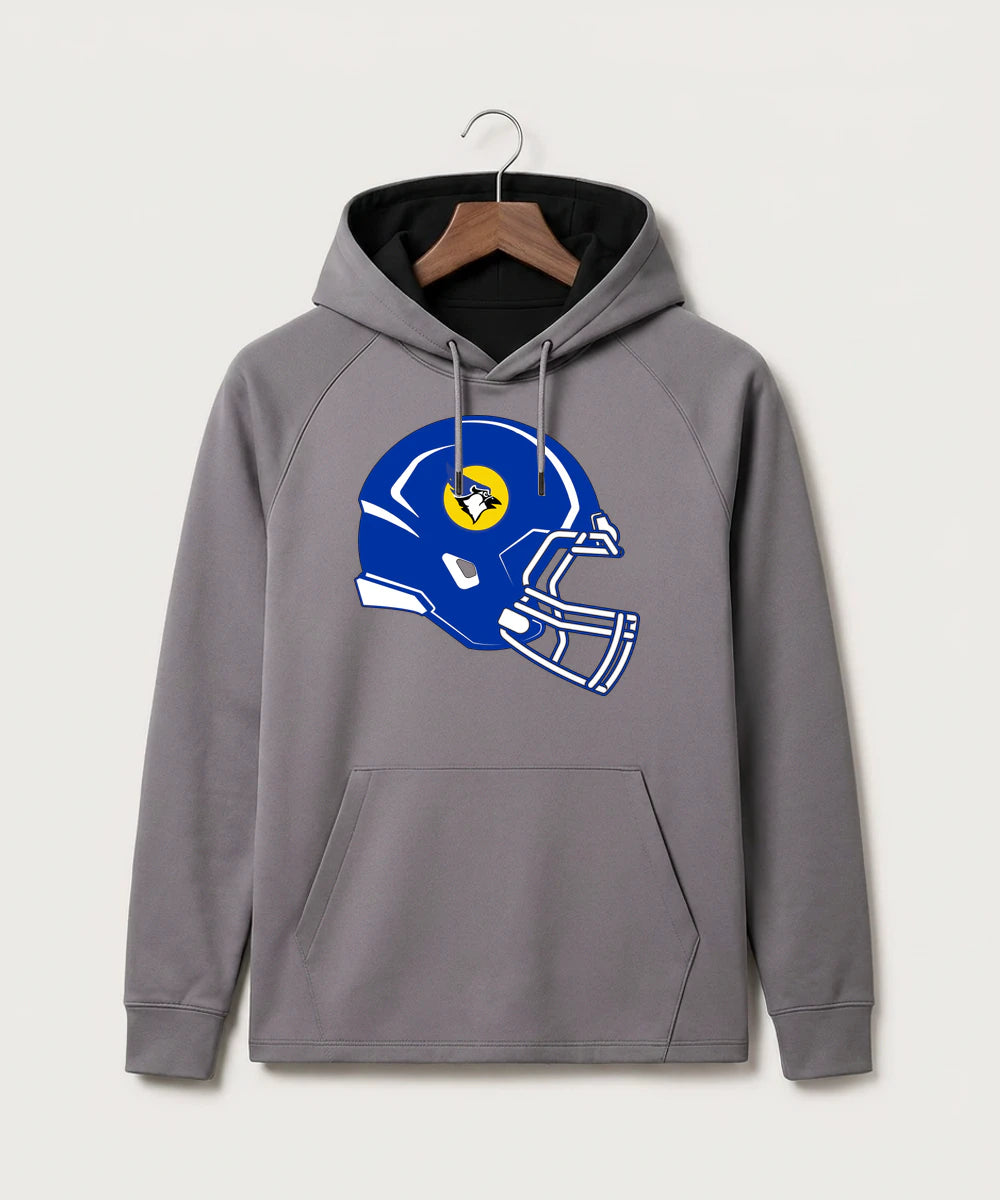 Waseca High School Football (Boys) - Gray Hoodie - Full Front