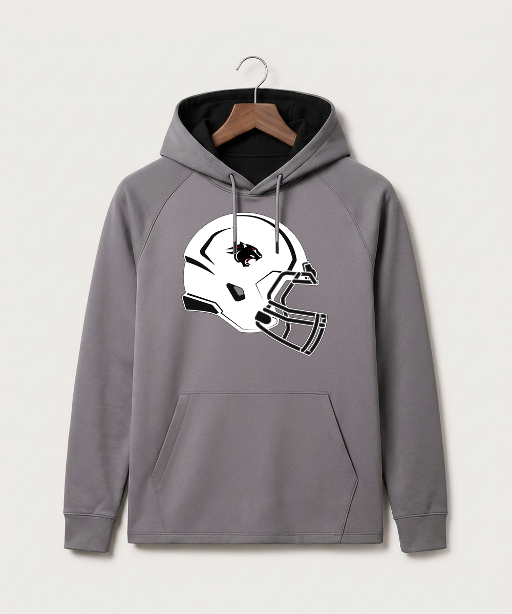 Nrheg Panthers High School Football (Boys) - Gray Hoodie - Full Front