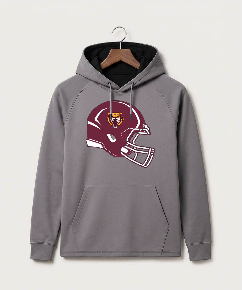 Stewartville High School Football (Boys) - Gray Hoodie - Full Front