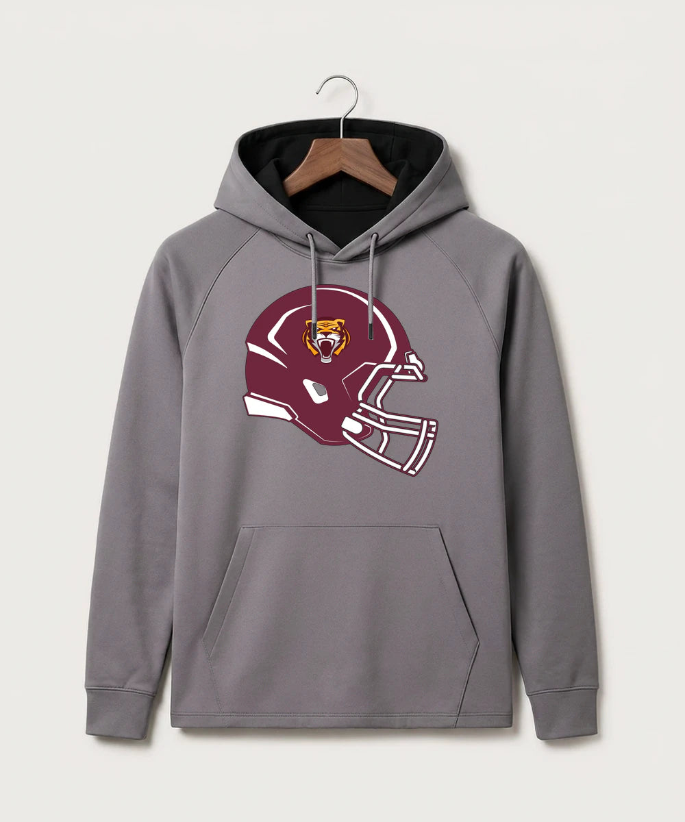 Stewartville High School Football (Boys) - Gray Hoodie - Full Front