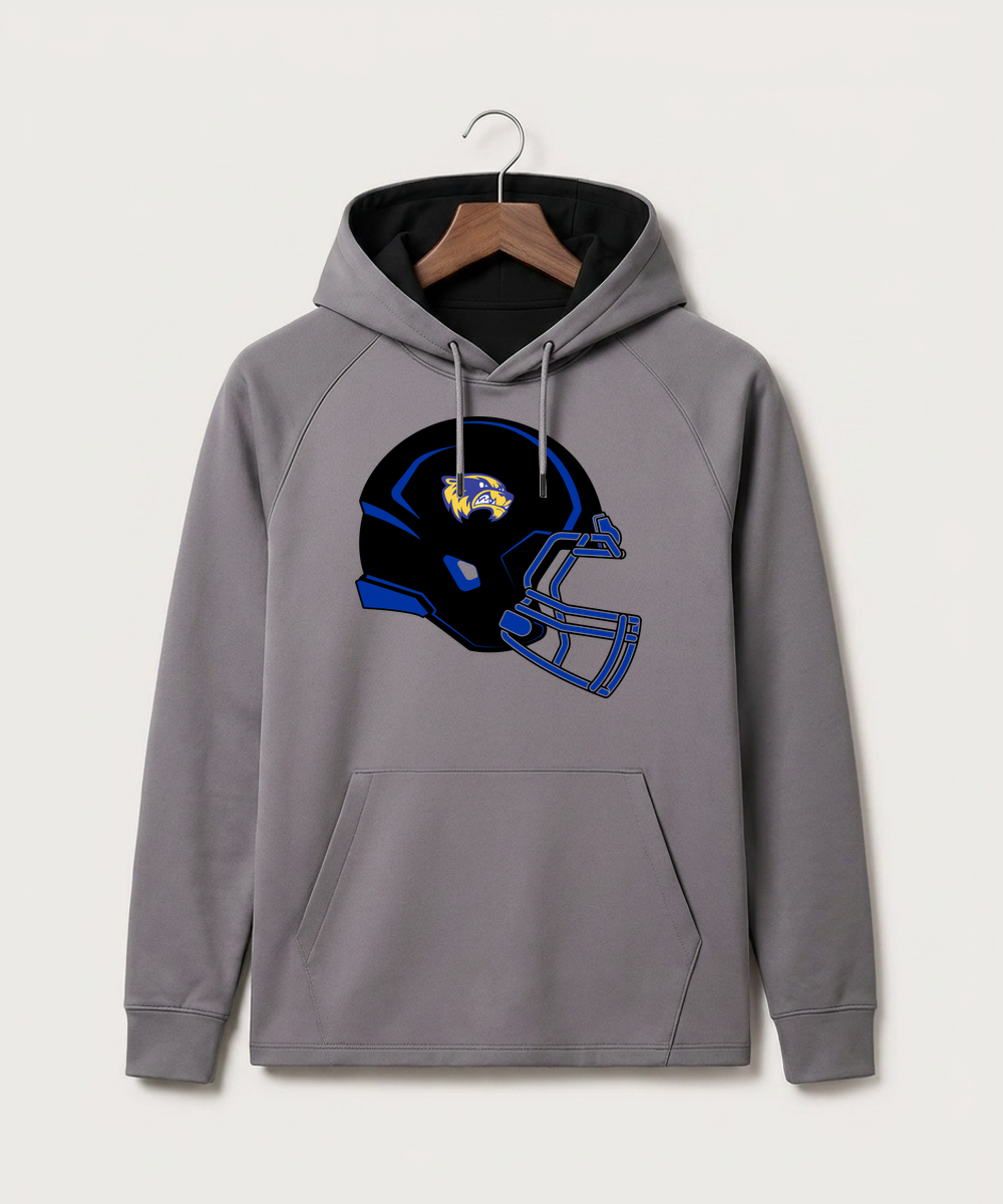 Wadena Deer Creek High School Football (Boys) - Gray Hoodie - Full Front