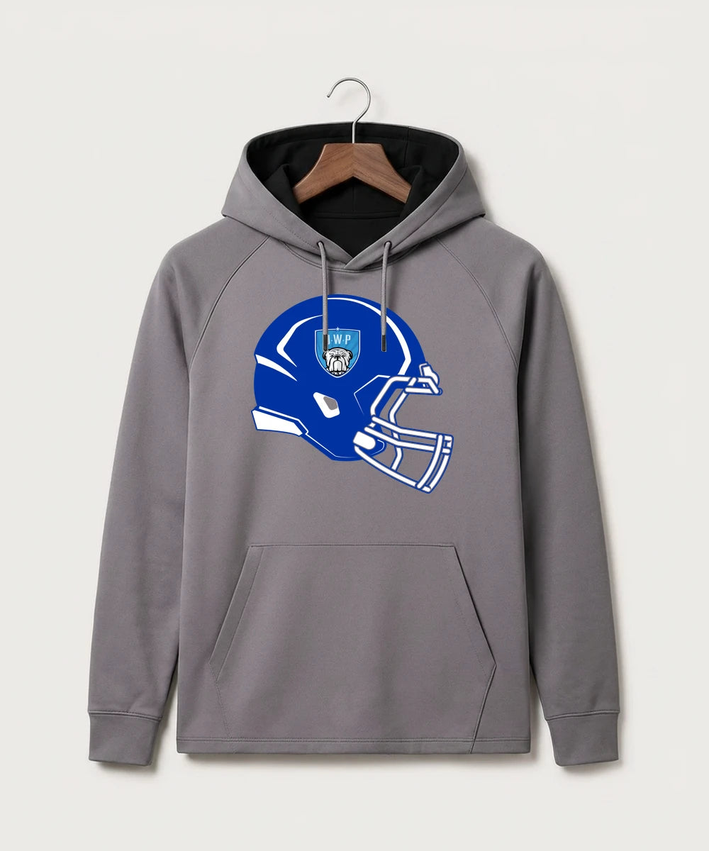 Janesville Waldorf Pemberton Football (Boys) - Gray Hoodie - Full Front