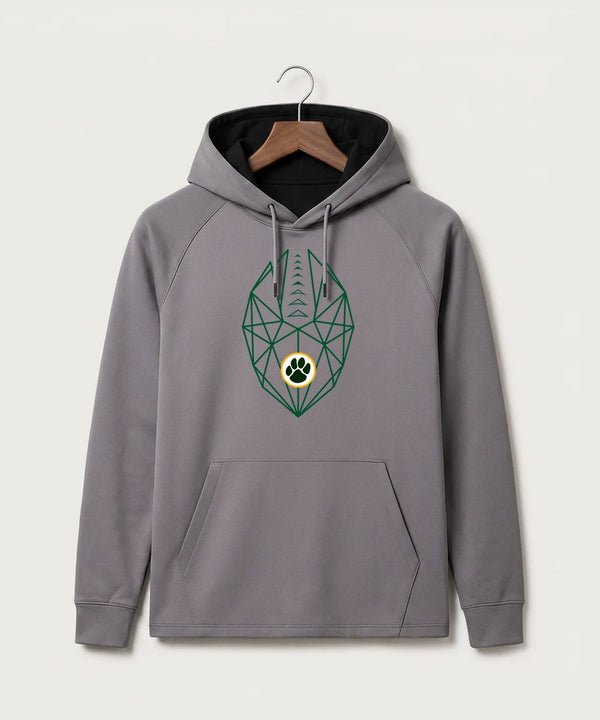 Ashwaubenon High School Football (Boys) (Sandbox) - Gray Hoodie - Full Front
