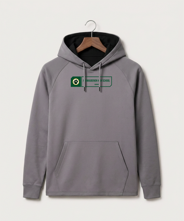 Ashwaubenon High School General (Sandbox) - Gray Hoodie - Full Front