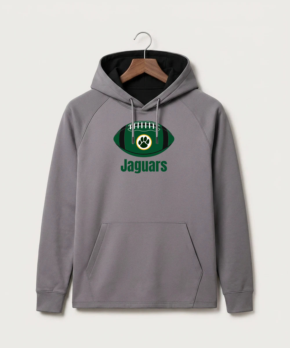 Ashwaubenon High School Football (Sandbox) - Gray Hoodie - Full Front