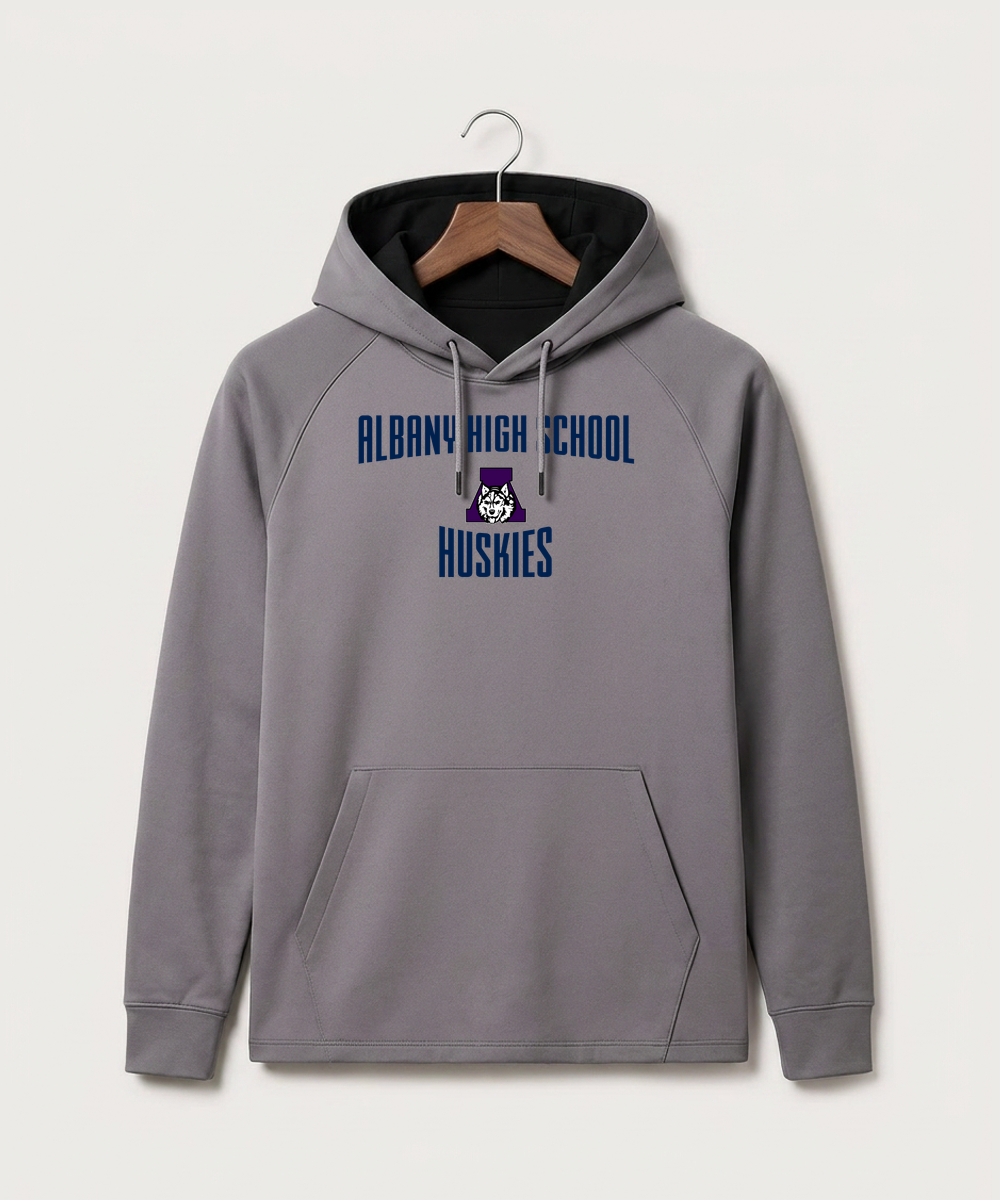 Albany High School Athletics - Gray Hoodie - Full Front