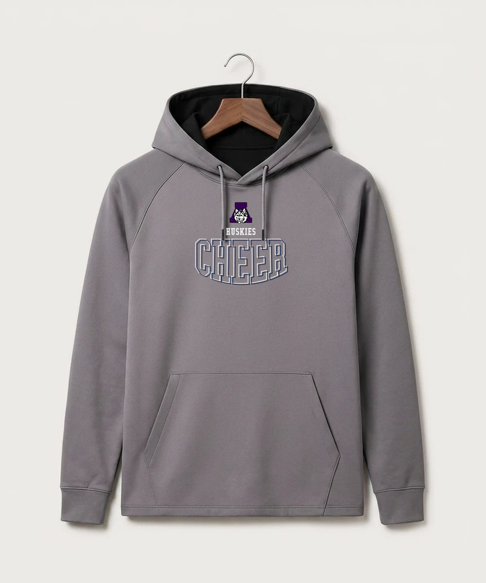 Albany High School Cheerleading - Gray Hoodie - Full Front