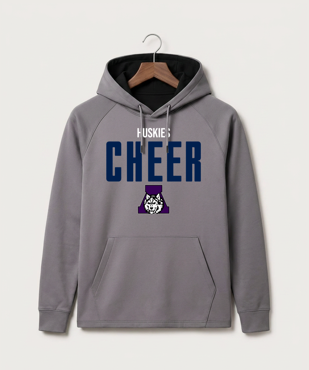 Albany High School Cheerleading - Gray Hoodie - Full Front