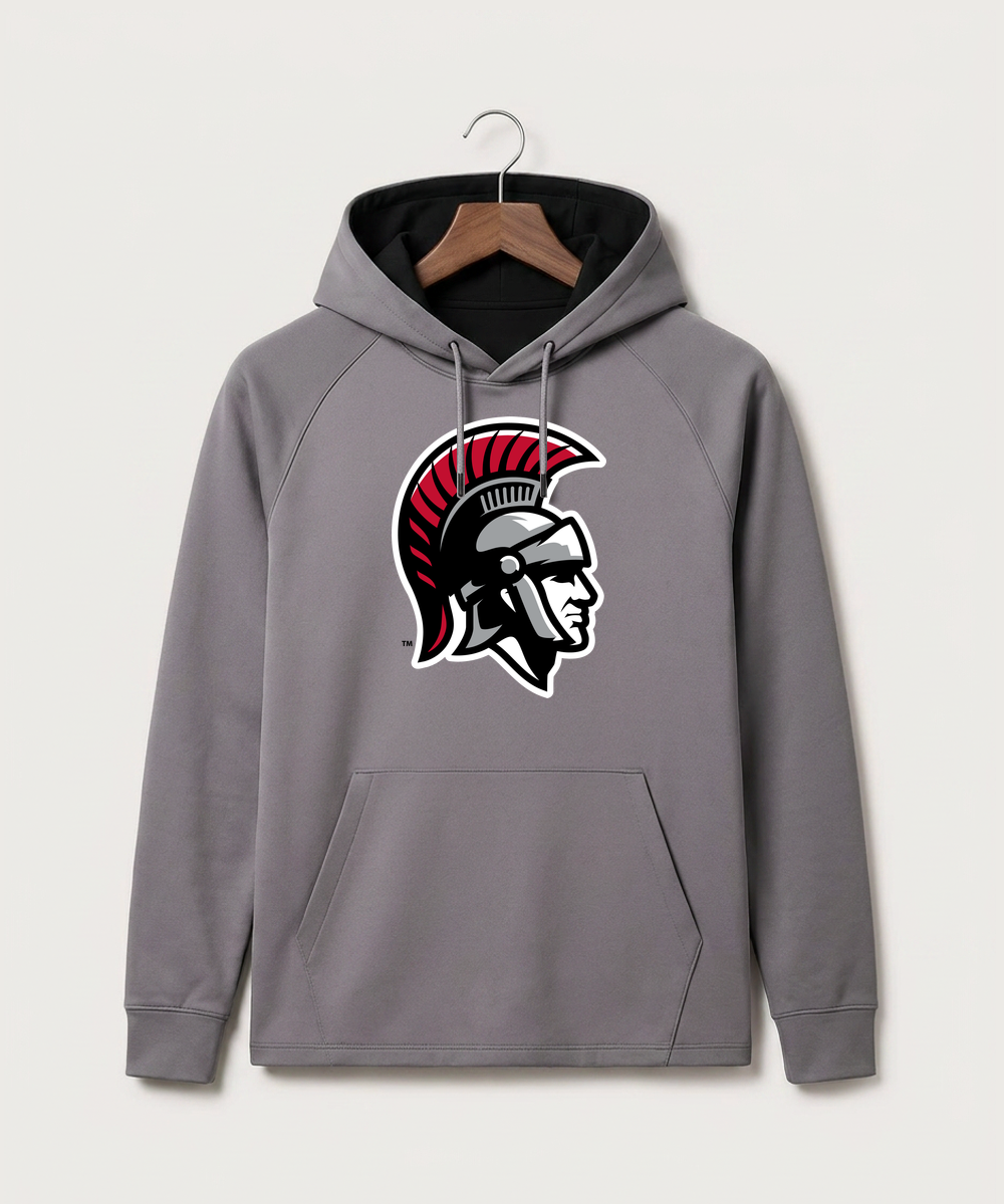 Worthington High School Football (Boys) - Gray Hoodie - Full Front
