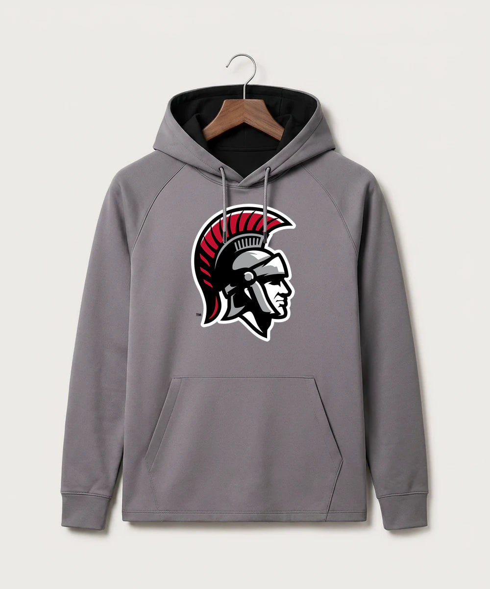 Worthington High School Football (Boys) - Gray Hoodie - Full Front