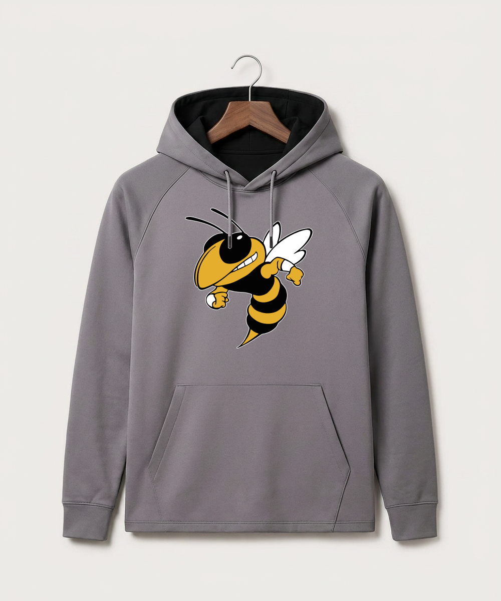 Perham High School Football (Boys) - Gray Hoodie - Full Front