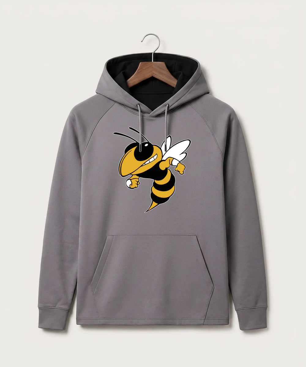 Perham High School Football (Boys) - Gray Hoodie - Full Front