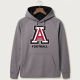 Amboy Football general - Gray Hoodie - Full Front