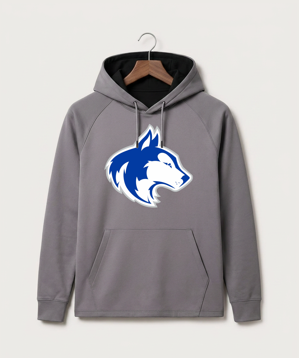 Owatonna High School Volleyball (Girls) - Gray Hoodie - Full Front