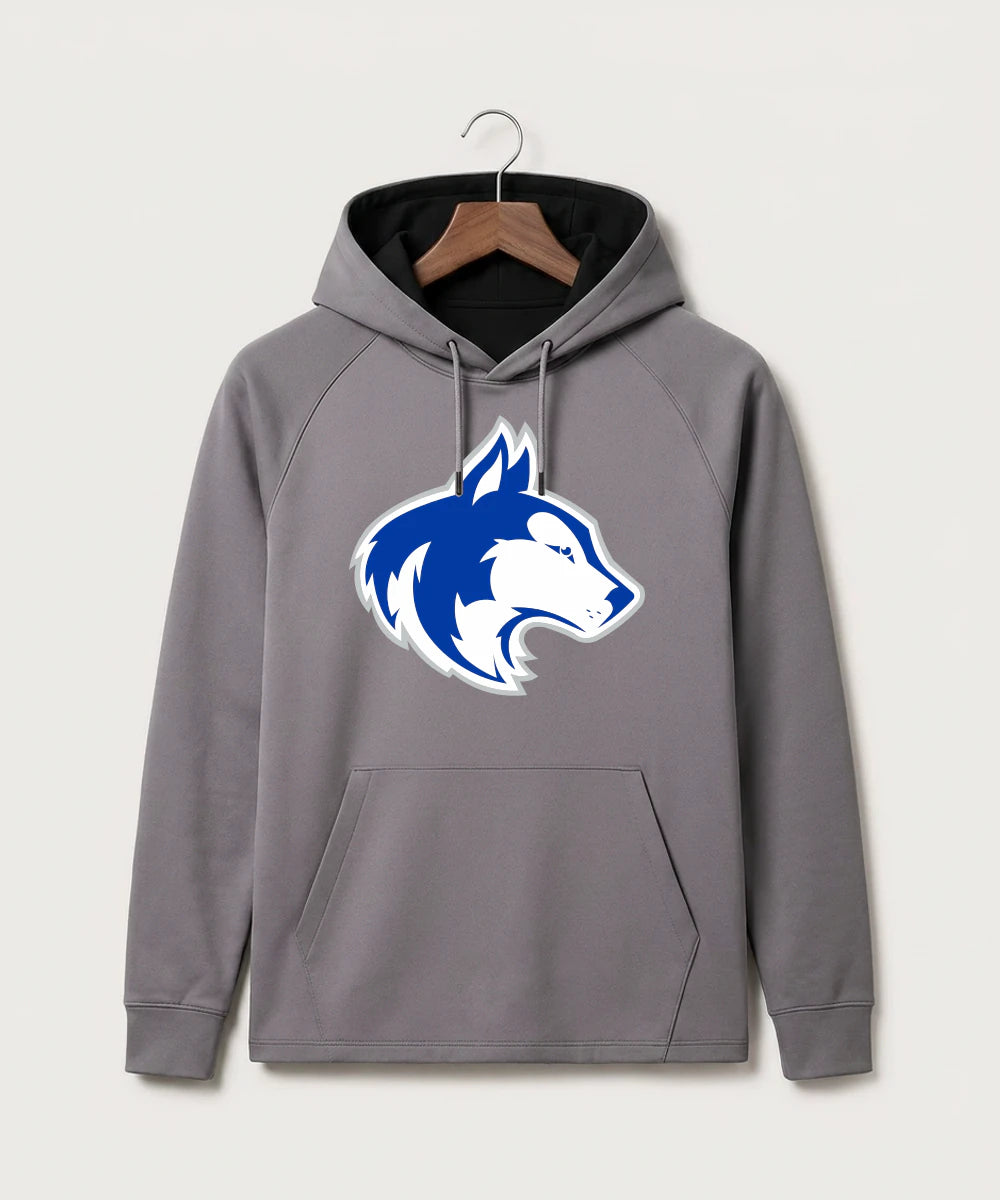 Owatonna High School Volleyball (Girls) - Gray Hoodie - Full Front