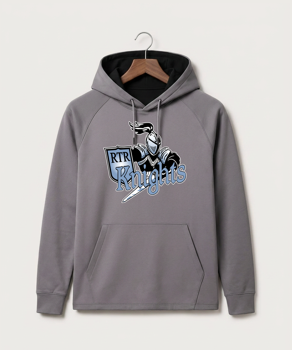 Russell-Tyler-Ruthton High School Football (Boys) - Gray Hoodie - Full Front