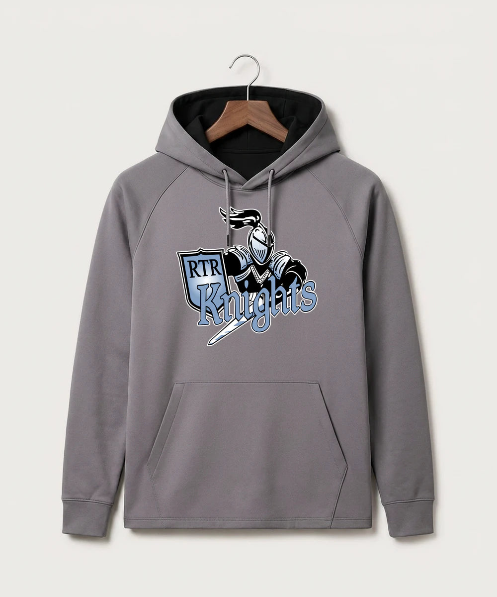 Russell-Tyler-Ruthton High School Football (Boys) - Gray Hoodie - Full Front