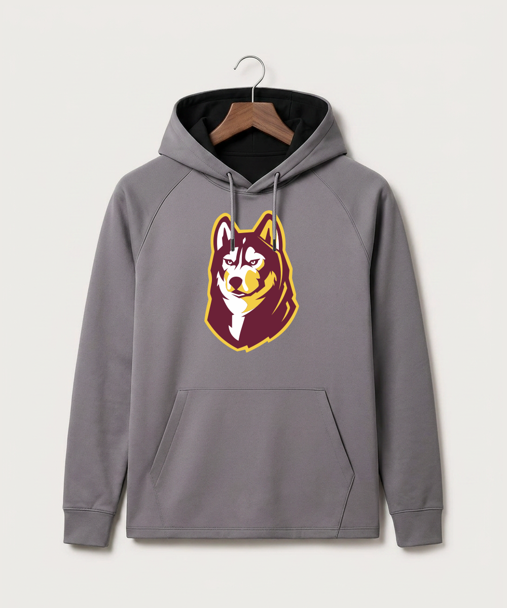 Pillager High School Football (Boys) - Gray Hoodie - Full Front