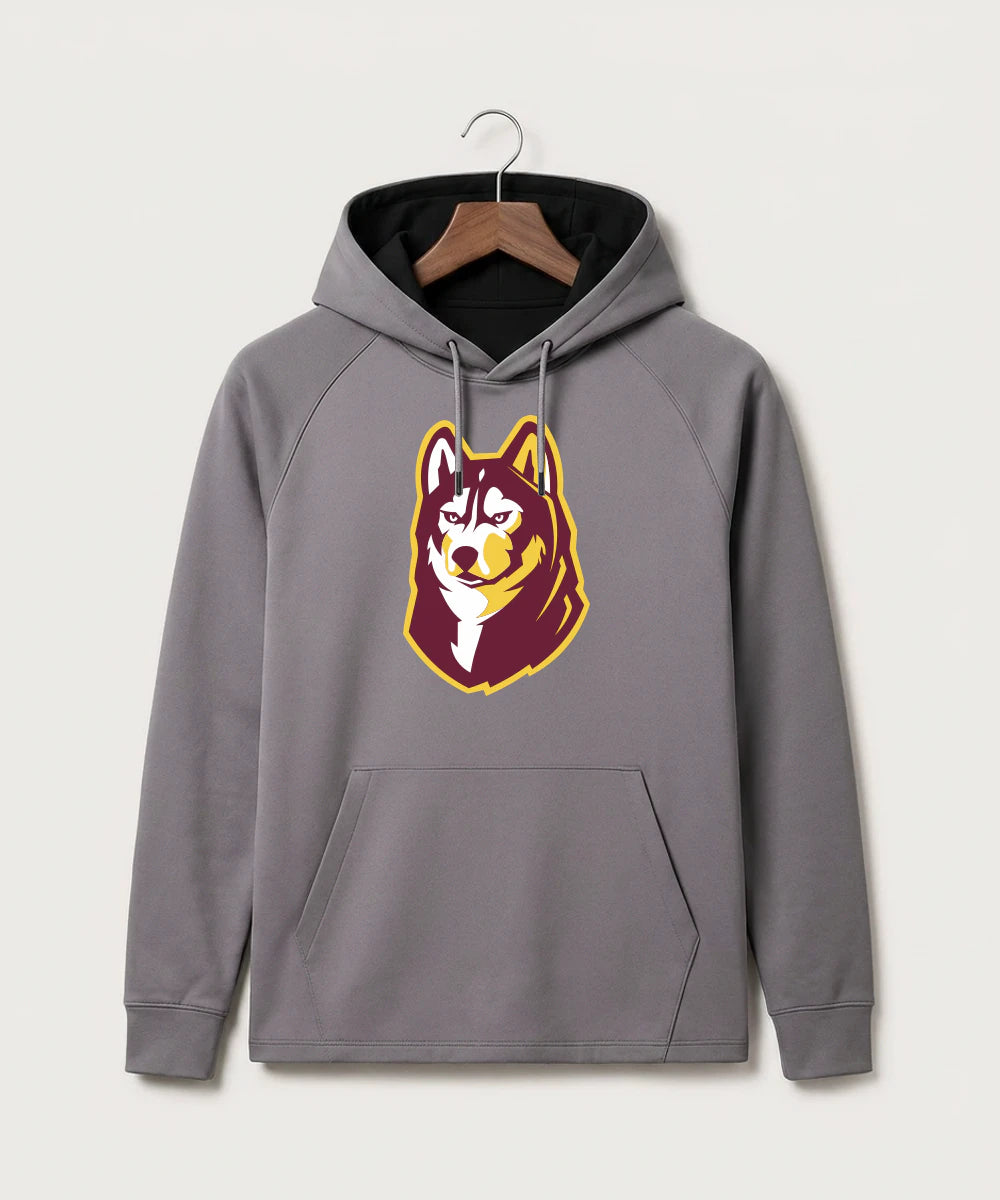 Pillager High School Football (Boys) - Gray Hoodie - Full Front