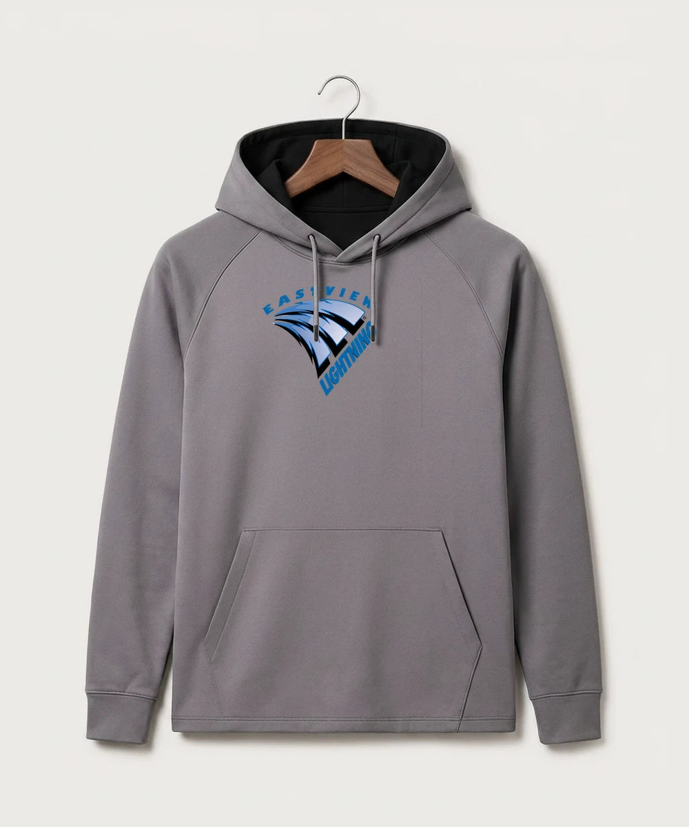 Eastview High School Volleyball (Girls) - Gray Hoodie - Full Front