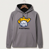 Polo HS Football general - Gray Hoodie - Full Front