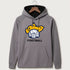 Polo HS Football general - Gray Hoodie - Full Front