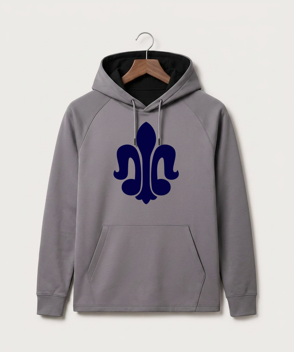 Saint Peter High School Athletics - Gray Hoodie - Full Front