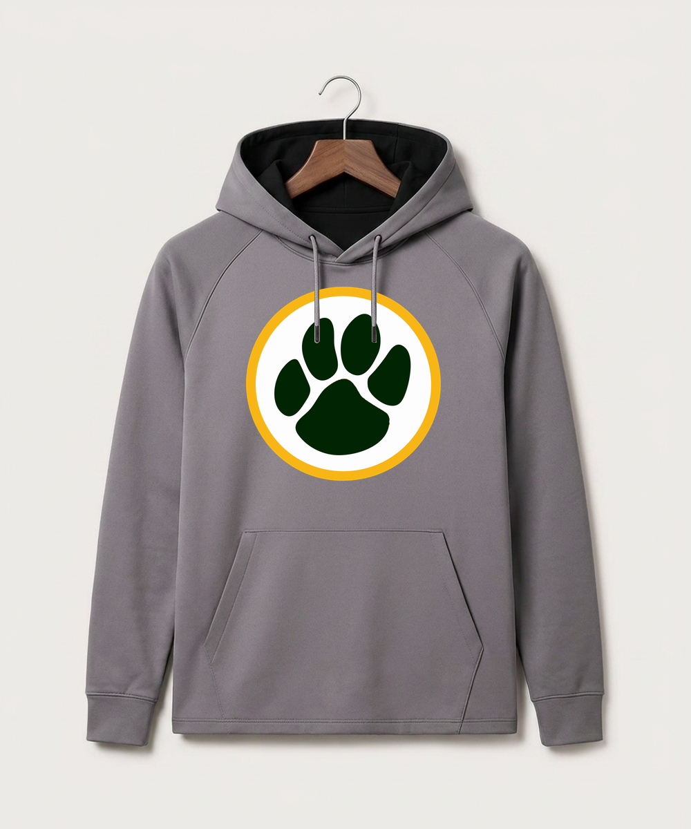 Ashwaubenon High School Volleyball (Sandbox) - Gray Hoodie - Full Front