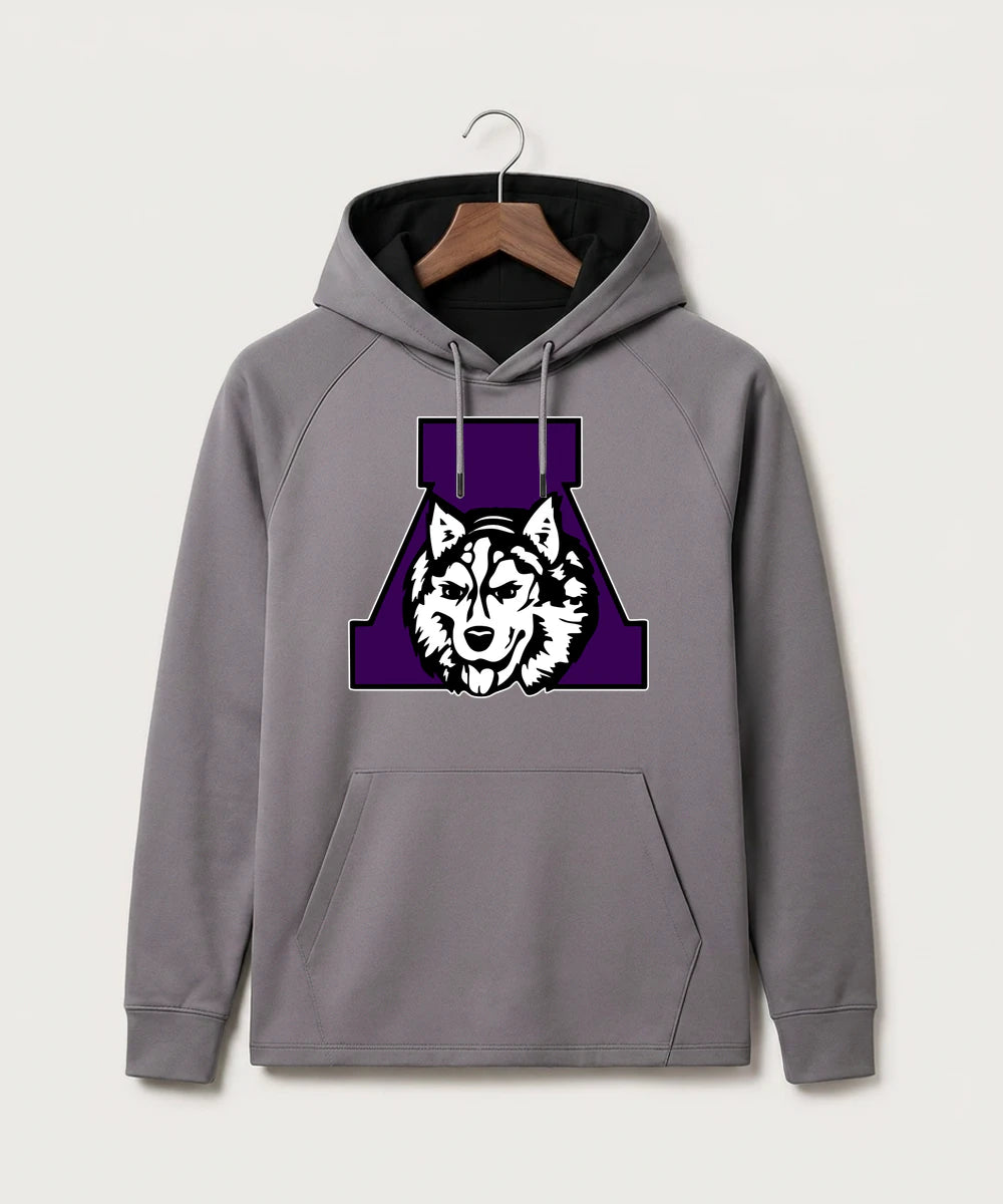 Albany High School Tennis (Boys) - Gray Hoodie - Full Front