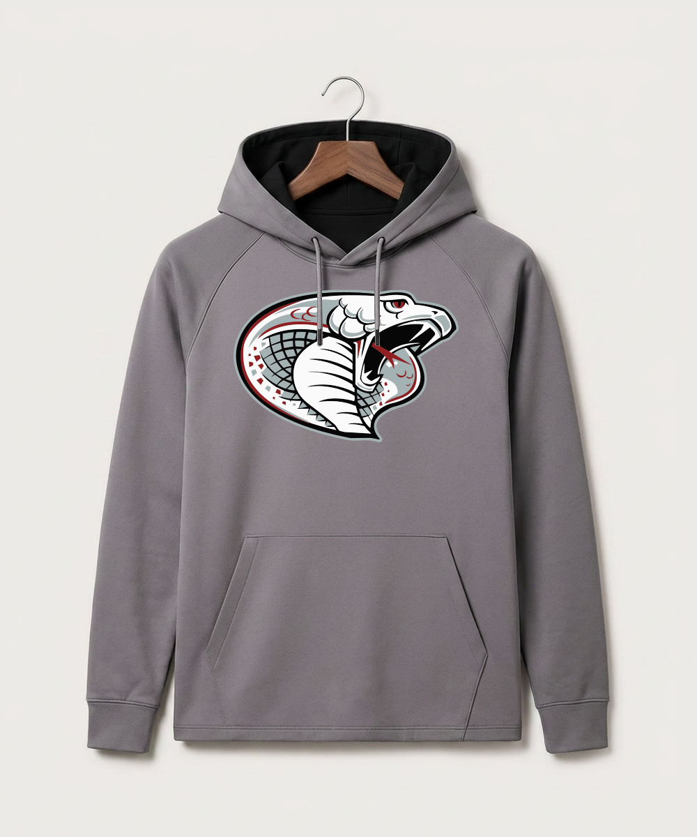 Triton High School Volleyball (Girls) - Gray Hoodie - Full Front