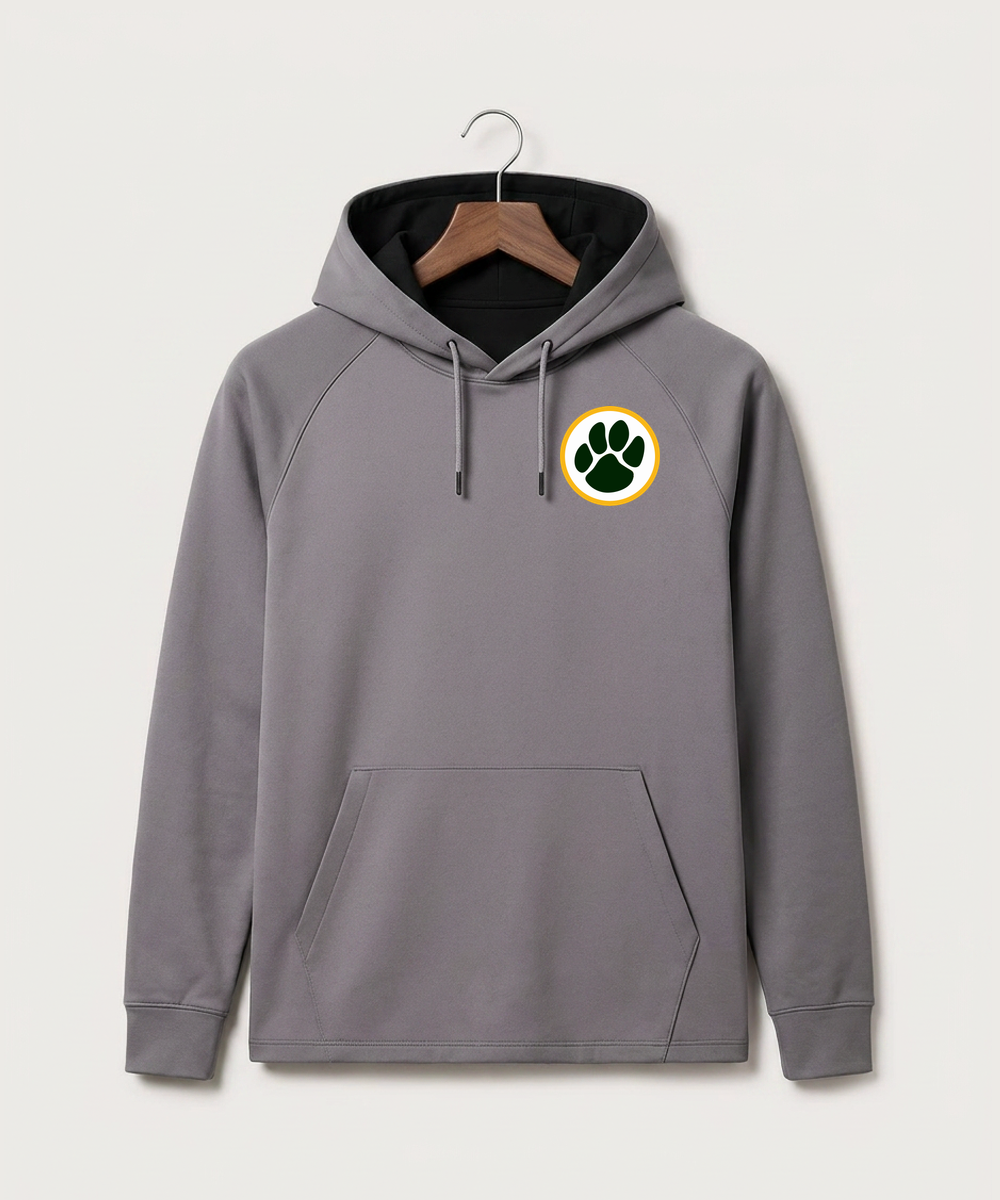 Ashwaubenon High School Football (Boys) - Gray Hoodie - Left Chest