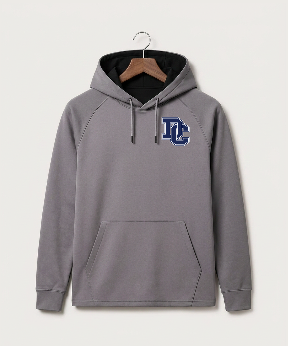 Dassel Cokato High School Football (Boys) - Gray Hoodie - Left Chest