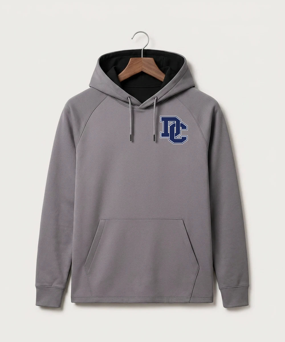 Dassel Cokato High School Football (Boys) - Gray Hoodie - Left Chest