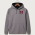 Moline Cheer general - Gray Hoodie - Left Chest