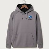 Riverside High School Football general - Gray Hoodie - Left Chest
