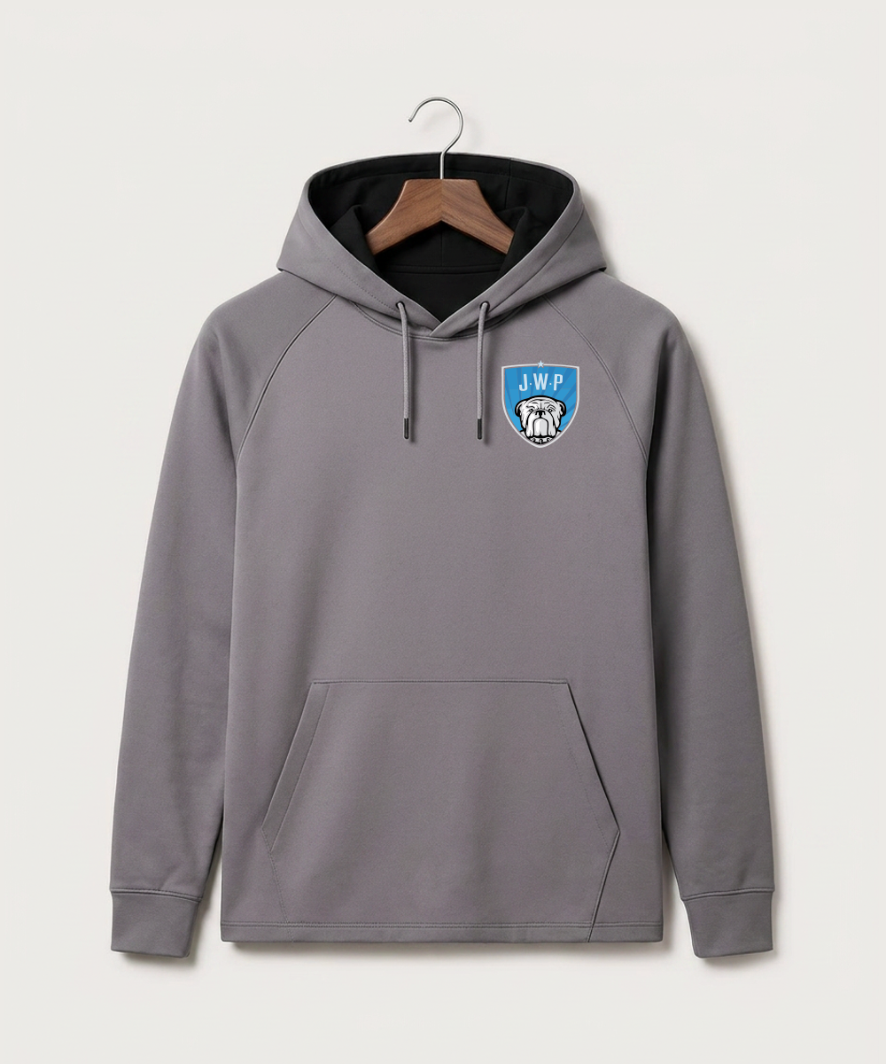 Janesville Waldorf Pemberton Football (Boys) - Gray Hoodie - Left Chest