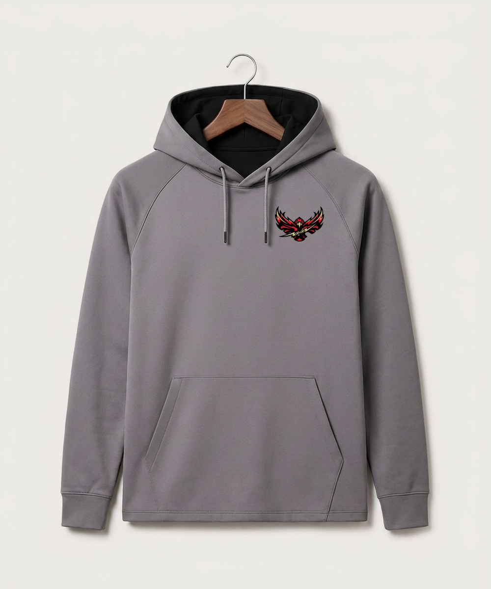 Gfw High School Football (Boys) - Gray Hoodie - Left Chest